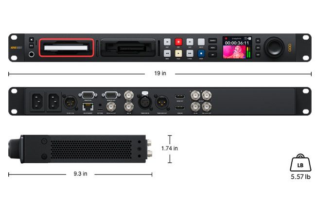 Blackmagic Design HyperDeck Studio 4K Pro price